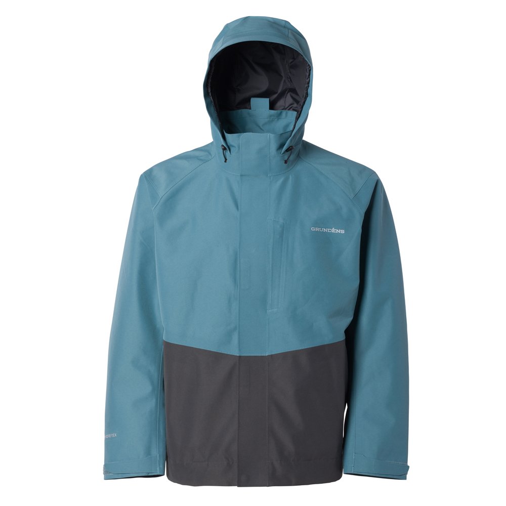 Grundens Downrigger GoreTex Jacket Men's in Quarry